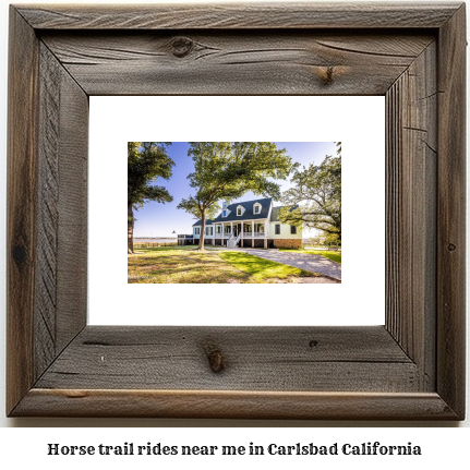 horse trail rides near me in Carlsbad, California